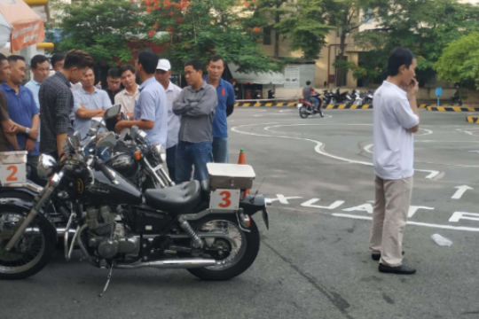 Thi bằng lái xe hạng A tại Quận tân bình