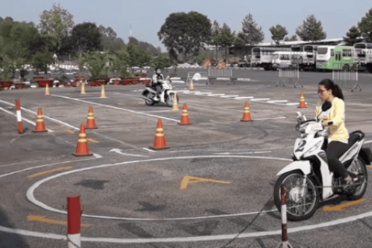 Thi bằng lái xe hạng A tại Quận gò vấp